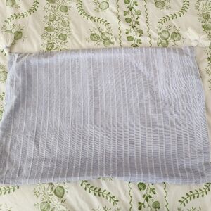 Caitlin Wilson Light Blue Striped Pillow Cover